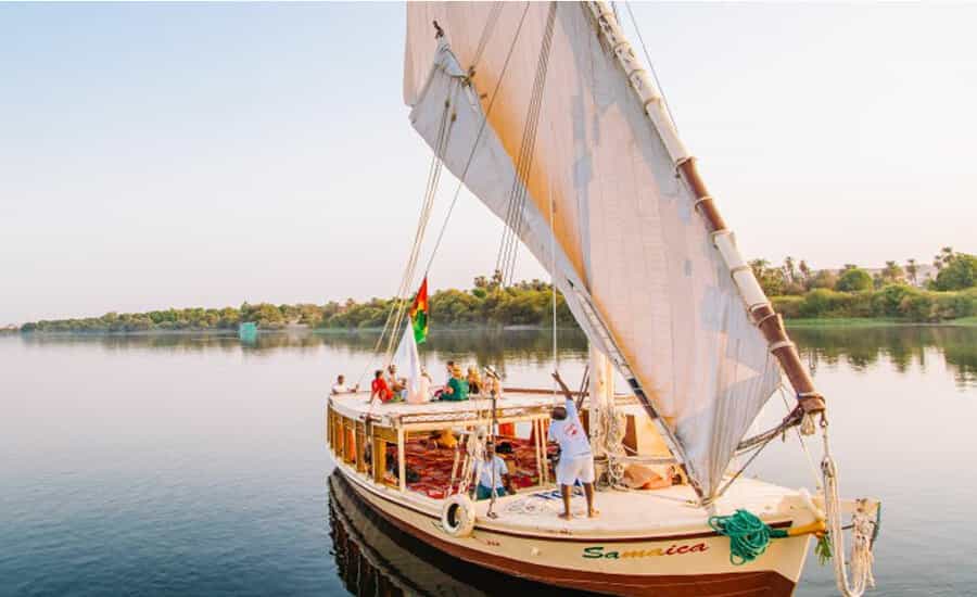 Felucca ride in Aswan