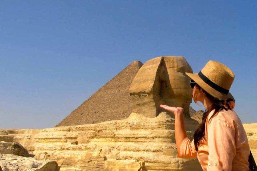 Pyramids, Memphis & Sakkara Day Trip by Flight